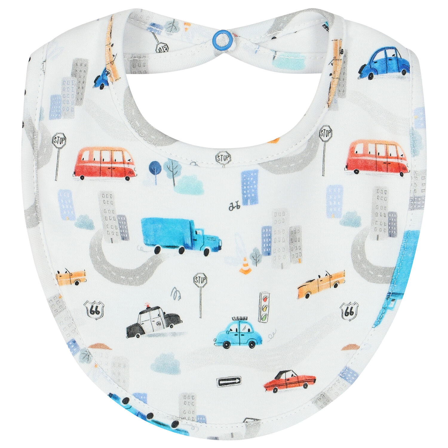 Baby Boys White City Babygrow Set, 1, hi-res